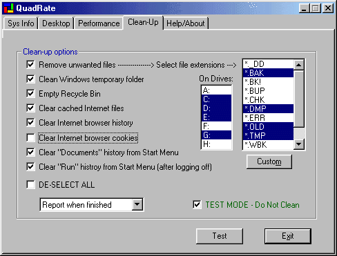QuadRate Screenshot